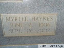 Myrtle Haynes Booth