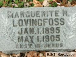 Marguerite H Lovingfoss