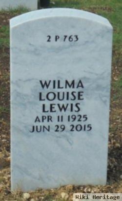 Wilma Louise Oslin Lewis