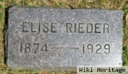 Elise Tritten Rieder