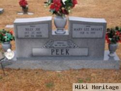 Billy Joe Peek