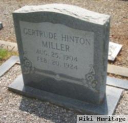 Gertrude Hinton Miller