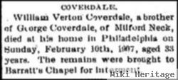 William Verton Coverdale