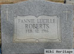 Fannie Lucille Roberts