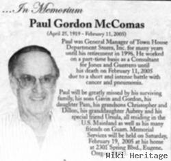 Paul Gordon Mccomas