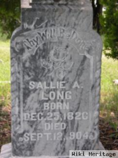 Sallie A Long