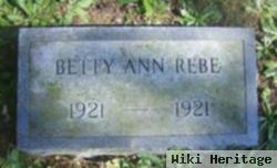 Betty Ann Rebe