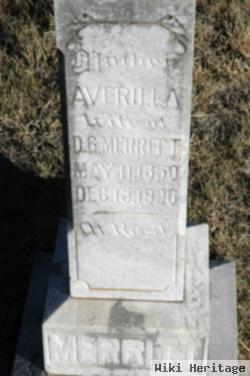 Averilla Virginia Tate Merritt