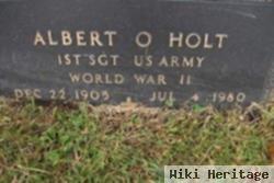 Sgt Albert O Holt