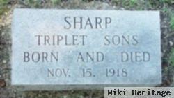 Infant #2 Triplet Sons Sharp