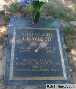 Judd Claire Lewis, Iii