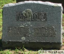 Walter H Madden