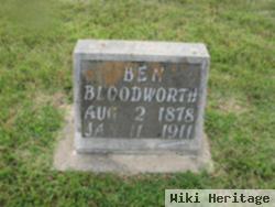 George Benjamin "ben" Bloodworth