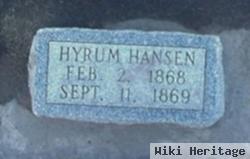 Hyrum Reuben Hansen