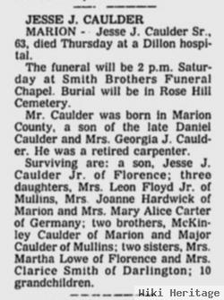 Jessie James Caulder, Sr