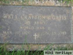 Watt Crayton Curtis