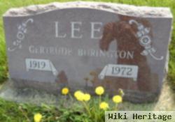 Gertrude Burington Lee