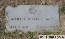 Myrtle Duvall Bass