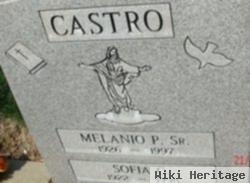 Melanio P Castro, Sr