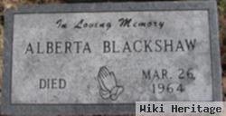 Alberta Blackshaw