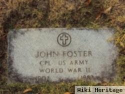 Corp John Foster