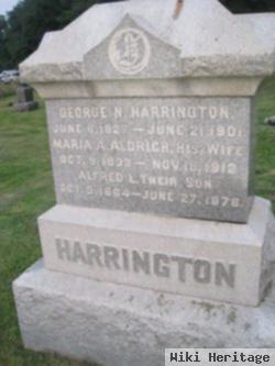 Maria A Aldrich Harrington