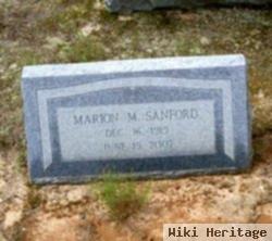 Marion M. Sanford