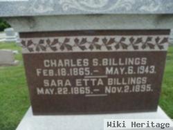 Sara Etta Banta Billings