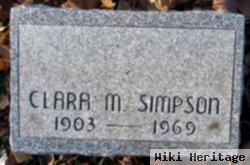 Clara Marie Hansen Simpson