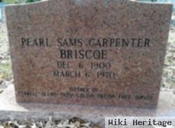 Pearl May Sams Carpenter Briscoe