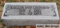 Karleen Sapp Crenshaw