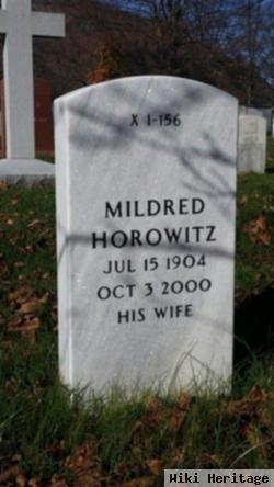 Mildred Scheff Horowitz