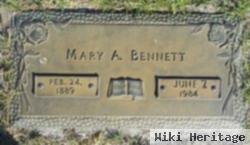 Mary A Bennett