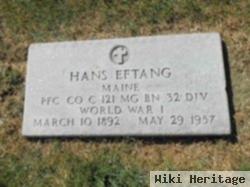 Pfc Hans Eftang