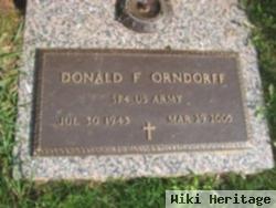 Donald "peep" Orndorff