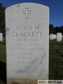 Joan M Clackett