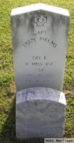 Capt Eben Nelms