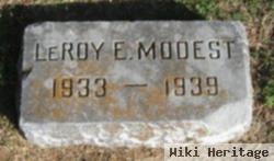 Leroy E. Modest