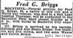 Fred Goulden Briggs