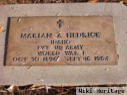 Marian A Hedrick