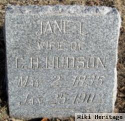 Jane L Hudson