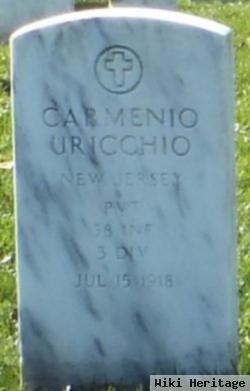 Pvt Carmenio Uricchio