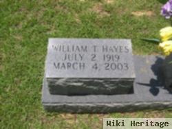 William T. "bill" Hayes