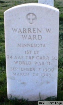 Warren W Ward