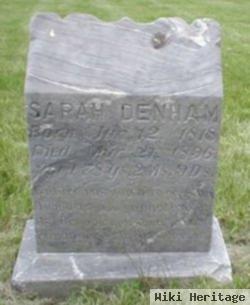 Sarah Hamlin Denham