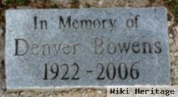 Denver Bowens