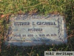 Esther S Crowell