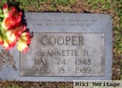 Jeannette H. Cooper