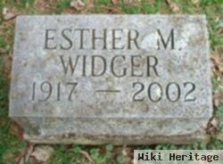 Esther M. Gilbert Widger