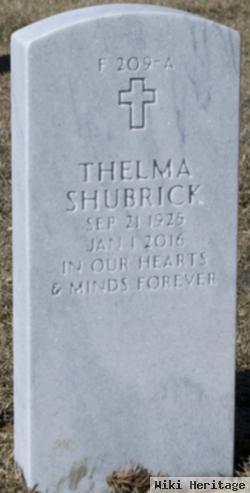 Thelma Shubrick